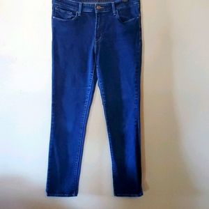 Levi's midrise skinny jeans